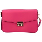 Módní dámská koženková crossbody Manuel, fuchsia