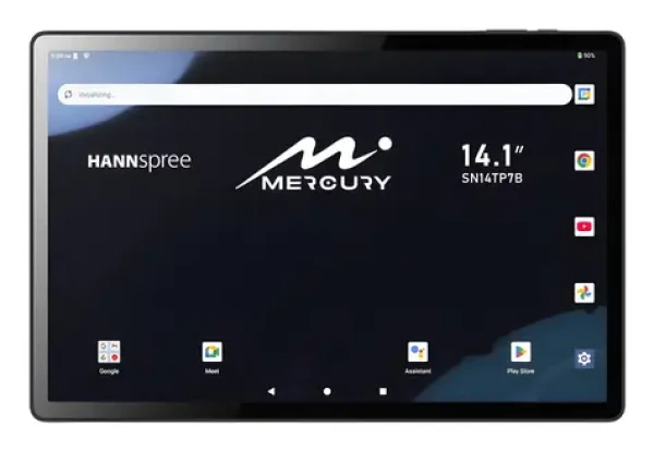 Hannspree HANNSpad SN14TP7B Mercury černá / Tablet / 14,1" IPS / MediaTek MT8786 / 6GB / 128GB / LTE / Android 15 (SN14TP7B)