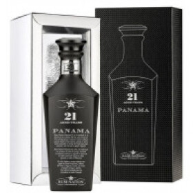 Rum Nation Panama Black Edition Rum 21y 43% 0,7 l (tuba)