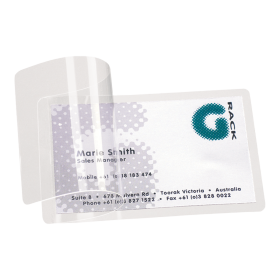 Djois samolaminovací karta, 54 x 86 mm, 10 ks