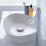 DURAVIT - Cape Cod Asymetrická umyvadlová mísa 500x405 mm, DuraCeram, bílá 2339500000