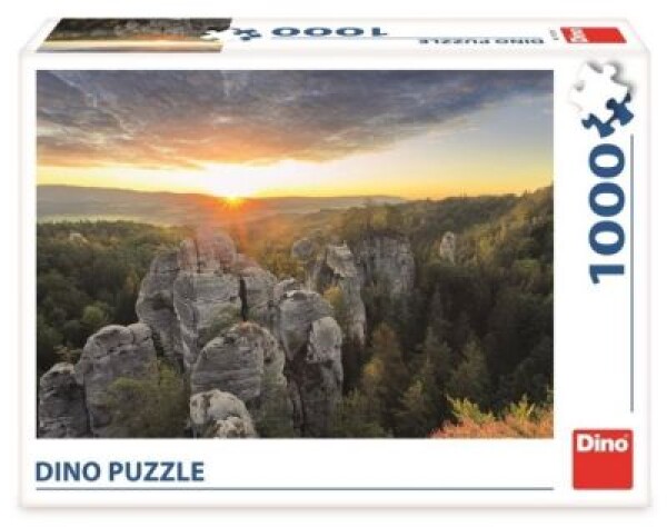 Puzzle Skalnaté stěny 1000 dílků - Deltim