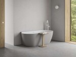 RAVAK - Freedom Wall II Tec Vana 170x87 cm, Smoke Grey/bílá CC71500000