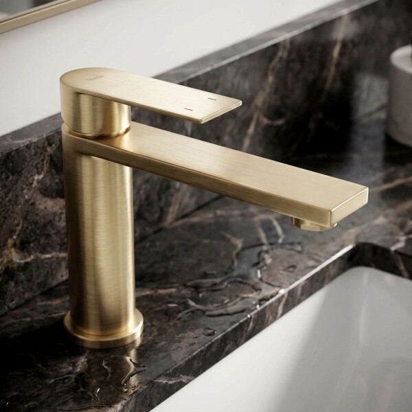 REA - Umyvadlová baterie Hunter Brush Gold Low REA-B6691