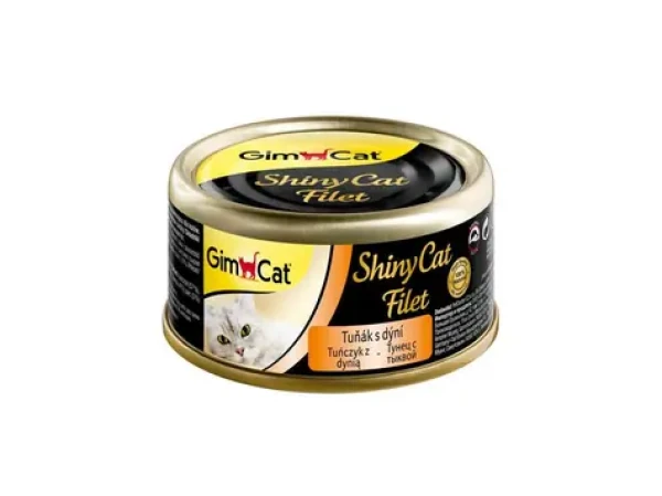 GIMBORN GimCat ShinyCat filet tuňák s dýni Konzerva 70g (4002064413778)