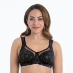 Clara Art komfortní podprsenka 5873 black/anthracite - Anita Classix 445 black/anthracite 105F