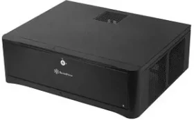 SILVERSTONE SST-GD06B Grandia / HTPC / mini-DTX, mini-ITX / SFX 300W / USB 3.0 / černá (SST-GD06B)