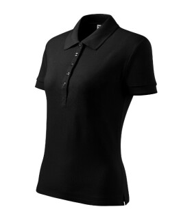 Cotton Heavy polokošile dámská černá M