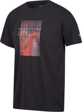 Pánské tričko Regatta RMT272-61I černé 3XL