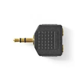 Nedis Stereo audio adaptér jack 3.5 mm (M) - 2x jack 3.5 mm (F) 10 ks černá (CAGP22945BKG)