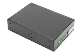 Digitus Industrial černá / Switch / 8 portů / Gigabit / Neřízený / DIN lišta (DN-651108)