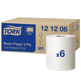 TORK Standardní papírové utěrky rozmazání 121206 Počet: 6 ks