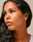 ENAMEL Copenhagen Studs, Maia Small 925S/GP/M
