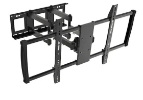 Reflecta PLEXO 100-9060T černá / Nástěnný držák TV / 60-100 palců / VESA 900x600 / nosnost 80 kg / naklápěcí, otočný (PR23158)