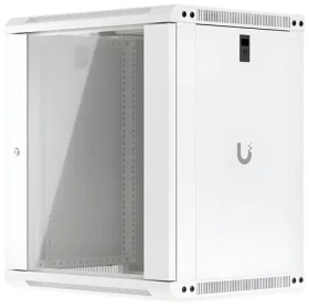 Ubiquiti UniFi Rack Cabinet Wall 450 Glass / Nástěnný rozváděč / 12U / ventilátory / prosklené dveře (UACC-Rack-12U-Wall-450-G)