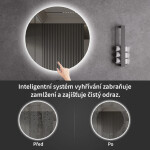 CERANO - Koupelnové LED zrcadlo Specchio - Ø 60 CER-429241