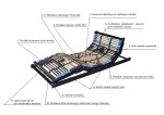 AHORN CZ, s.r.o. Relaxační rošt ALENTO motor s masážním setem ROZMĚR: 100 x 210 cm - ATYP