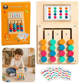 Mamido Montessori logická hra s barevnými dílky