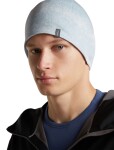 Unisex merino čepice ICEBREAKER Unisex Merino 260 O Vertex Rev Beanie ChilW, Snow/Zinc Blue/J