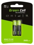 Green Cell GR05 / Nabíjecí baterie / AA / NiMH / 1,2 V / 2600 mAh / 2 ks (GR05)