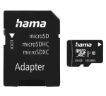 Hama microSDXC 128 GB + adaptér / Paměťová karta / Class 10 / UHS-I / 80 MB/s
