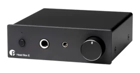 Pro-Ject Head Box E černá / Sluchátkový zesilovač s konektory 6.3 mm a 3.5 mm (9phbeb)