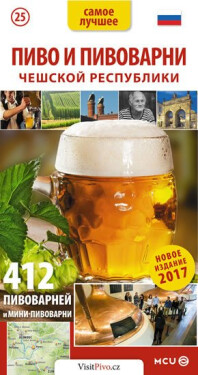 Pivo pivovary Čech, Moravy Slezska kapesní průvodce/rusky Jan Eliášek