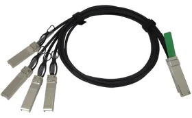 Cisco QSFP+ - 4x SFP+10G / Breakout kabel / pasivní měděný / splitter / 3m (QSFP-4SFP10G-CU3M=)