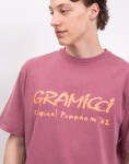 Tričko Gramicci Freedom Tee Pigment Dyed RED PIGMENT