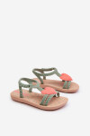 Dětské sandálky se srdcem 81997 Ipanema My First Baby zelené 24