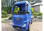 Mamido Dětský elektrický kamion Mercedes-Benz Actros 4x4 MP4 lakovaný modrý