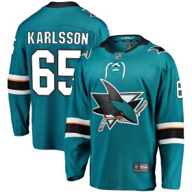 Fanatics Pánský Dres San Jose Sharks #65 Erik Karlsson Breakaway Alternate Jersey Distribuce: USA