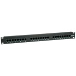 DIGITUS Patch panel, CAT6,19,24xUTP RJ45