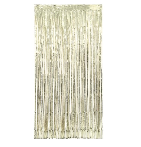 Párty závěs zlatý 1 m x 2 m Párty závěs zlatý 1 m x 2 m