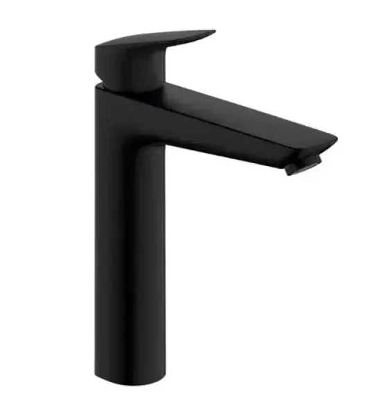 Hansgrohe Logis - Umyvadlová baterie s výpustí | EcoSmart | matná černá (71090670)