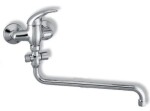 NOVASERVIS - Paneláková baterie bez příslušenství 150 mm Metalia 55 chrom 55071/1,0