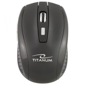 Titanum TM105K SNAPPER černá / Bezdrátová myš / 1600DPI / 2.4 GHz / 6 tlačítek (TM105K - 5901299901731)