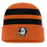 Fanatics Pánská zimní čepice Anaheim Ducks NHL Swipe Cuffed Beanie