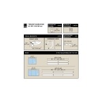 Černá roztažitelná dvojitá garnýž 168-365 cm Umbra TWILIGHT pro zatemňovací závěsy