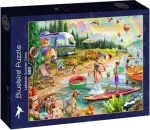 BLUEBIRD Puzzle Letní kempování u jezera