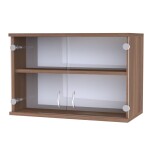 Nábytek Mikulík Skříň horní závěs. se sklem - program sektor č.12 (hl. 34,5 cm) Rozměry: (š x h x v): 60 x 34,5 x 60 cm
