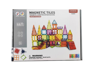 Magnetická stavebnice 66ks