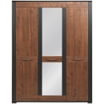 Skříň 3d Naomi Na-8 ořech/wenge