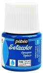Barva na textil Pébéo Setacolor Opaque 45 ml - Modrá kobalt 11