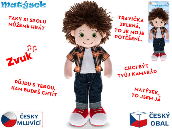 Panáček Matýsek 37 cm