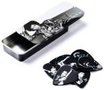 Dunlop Jimi Hendrix Pick Tin Silver Portrait I