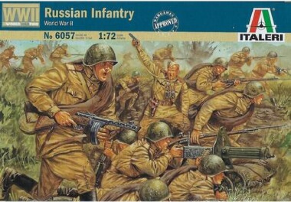 Corfix RUSSIAN Model Kit 6057 WWII INFANTRY 1:72