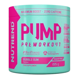 PUMP - Nutrend (žvýkačka, 225 g) (77683-3-225g-bubblegum)
