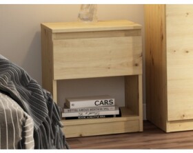 Skříňka/noční stolek Carlos 401S, dub artisan