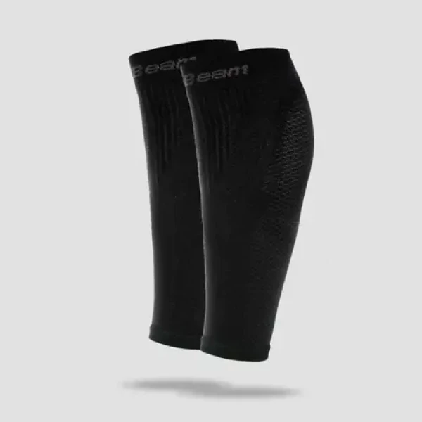Kompresní návleky na lýtka Black - GymBeam (S/M, černá) (58822-1-S/M)